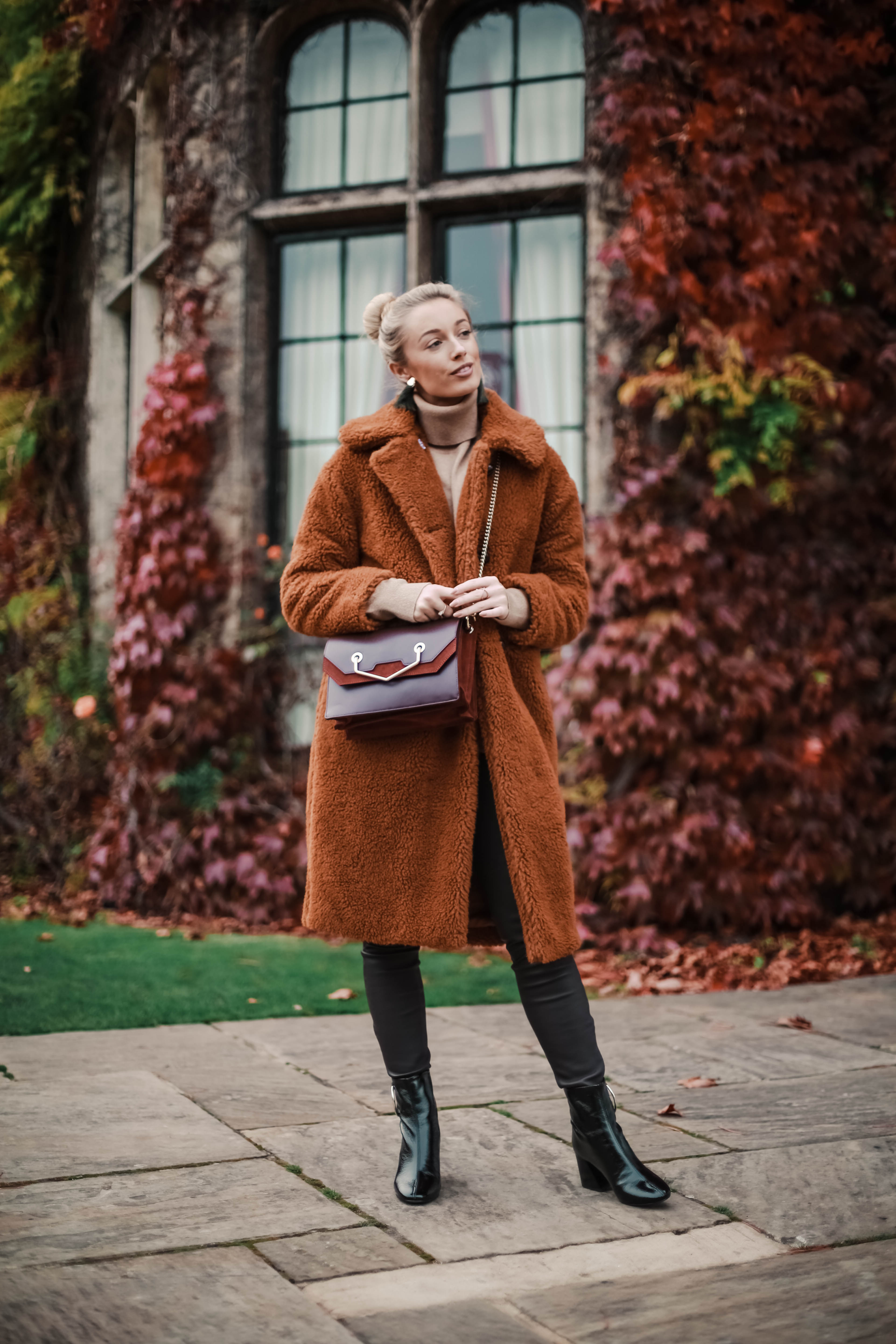 Teddy coat street style  Teddy coat street style, Coat street